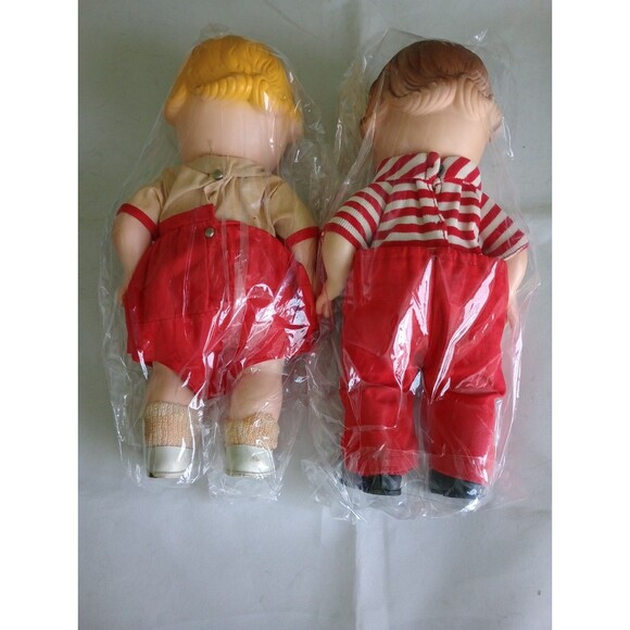 Lot Of 2 Vintage Campbells Soup 10” Dolls - Picture 2 of 2